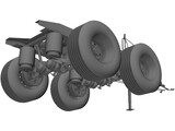 C-402 Converter Dolly 3D Model