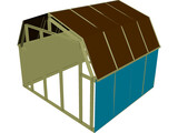 Cabana 3D Model preview