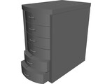 Cabinet 3D Model preview