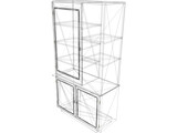 Cabinet Wall 3D Model