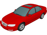 Cadillac Catera (1999) 3D Model preview
