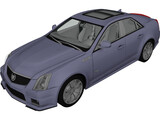 Cadillac CTS-V 3D Model preview