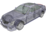 Cadillac CTS-V 3D Model