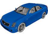 Cadillac CTS 3D Model preview