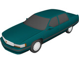 Cadillac DeVille (1994) 3D Model preview