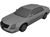 Cadillac DTS (2006) 3D Model preview