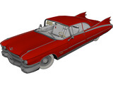 Cadillac Eldorado (1959) 3D Model preview