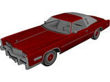 Cadillac Eldorado (1978) 3D Model preview