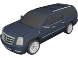 Cadillac Escalade ESV (2013) 3D Model preview