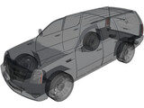Cadillac Escalade ESV (2013) 3D Model