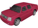 Cadillac Escalade 3D Model preview