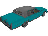 Cadillac Fleetwood Brougham (1985) 3D Model