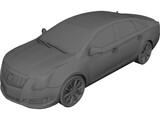 Cadillac XTS (2013) 3D Model preview