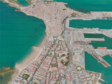 Cadiz City, Spain (2020) 3D Model preview