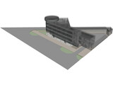 Cafe Complex 3D Model