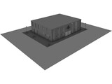 Cafeteria 3D Model