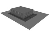 Cafeteria 3D Model
