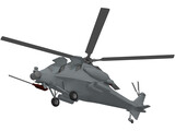 CAIC WZ-10 Gunship 3D Model