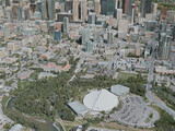 Calgary City, AB, Canada (2020) 3D Model