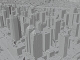 Calgary City, AB, Canada (2022) 3D Model