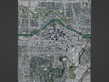 Calgary City, AB, Canada (2022) 3D Model