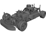 Camaro Nitro RS4 RC Car 3D Model preview