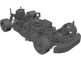 Camaro Nitro RS4 RC Car 3D Model