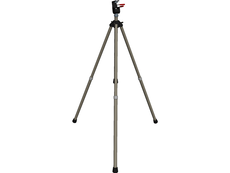 Camera Tripod 3D Model