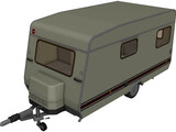 Camper 3D Model preview