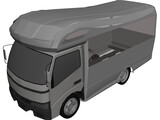 Camper Van 3D Model preview