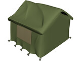 Camping Tent 3D Model preview