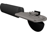 Can Opener 3D Model preview