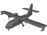 Canadair CL-215 Firefighting 3D Model preview