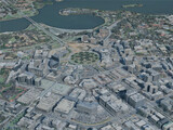 Canberra City, Australia (2023) 3D Model preview
