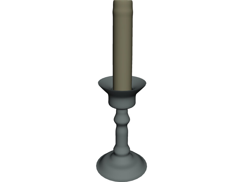 Candle 3D Model