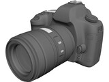 Canon EOS Photo Camera 3D Model preview