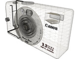Canon PowerShot S20 Digital Camera 3D Model