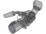 Canon XL1 Camcorder 3D Model