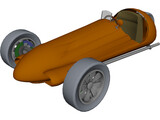 Car 3 Wheeler 3D Model preview