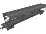 Car Carrier 3D Model preview