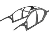 Car Pillar 3D Model preview