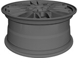 Car Rim 3D Model preview