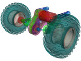 Car Suspension 3D Model