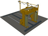 Car Wash 3D Model