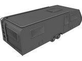 Caravan 3D Model preview