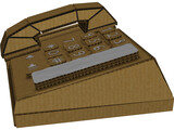 Cardboard Phone 3D Model preview