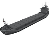 Cargo Ship Wagborg 3D Model preview