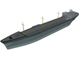Cargo Ship 3D Model