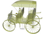 Carriage Surrey 3D Model