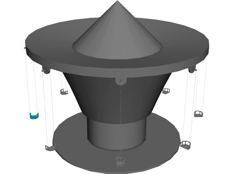 Carrousel 3D Model